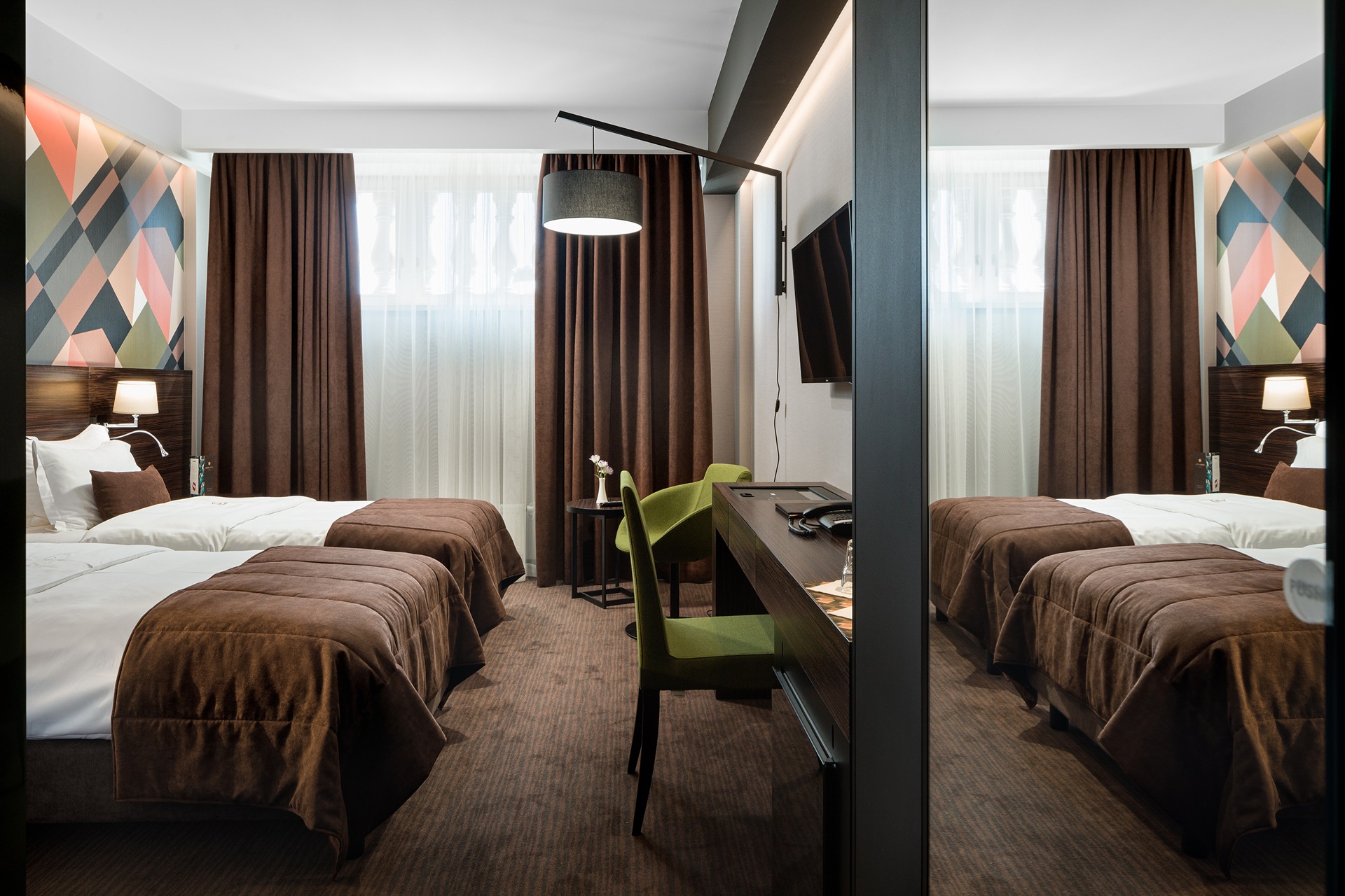 Standard room at the Bankhotel, photo by BANKHOTEL