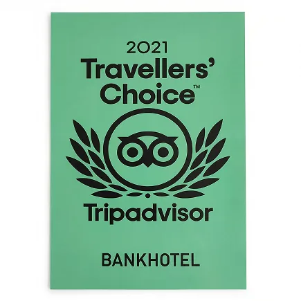 Нагорода готелю Tripadvisor Travelers’ Choice Award, фото BANKHOTEL